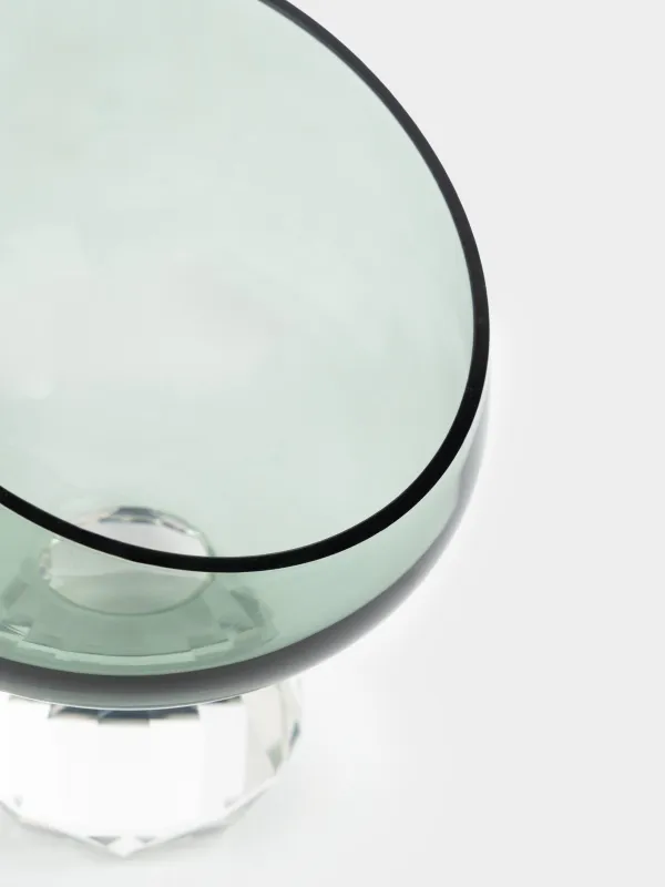 Конфетница, 13х17 см, на ножке, стекло, Charm L, image-4