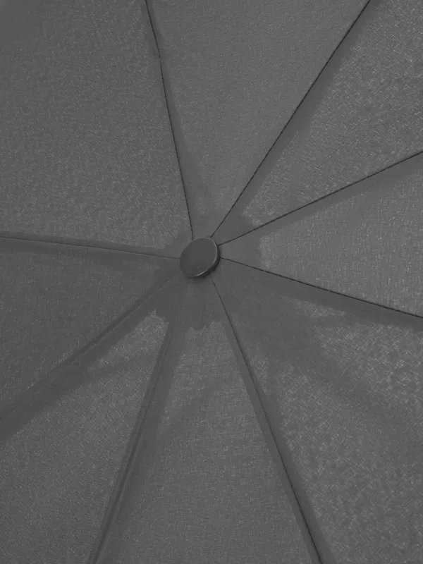 Зонт, 57/29 см, складной, автоматический, эпонж, черный, Ray light, image-6