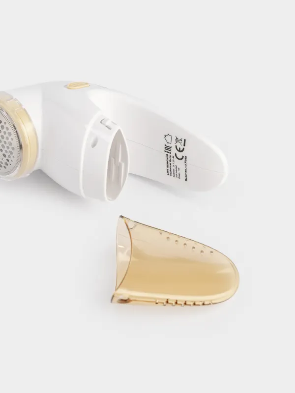 Машинка для снятия катышков, 16 см, пластик, бежевая, Fuzz, image-4