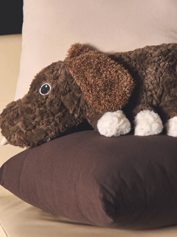 Подушка декоративная, коричневая, Dog toy, image-2