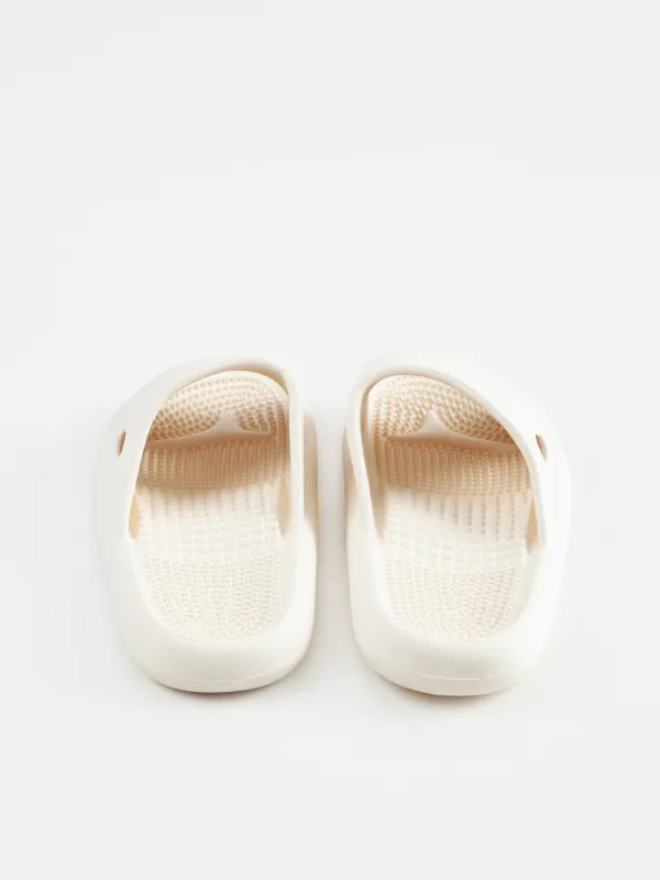 Тапочки женские, ЭВА, молочные, Bouncy, image-2