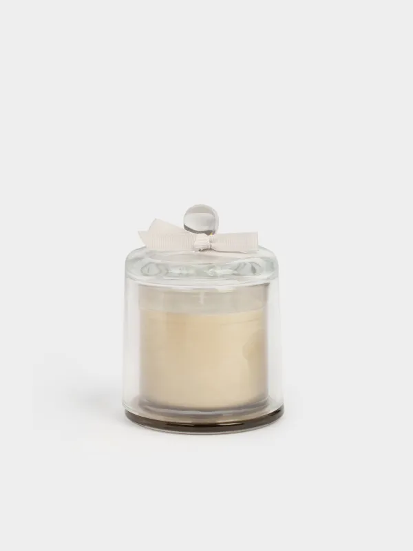 Свеча ароматическая, 11 см, в подсвечнике, Sandalwood meditation, Esthetic, image-0