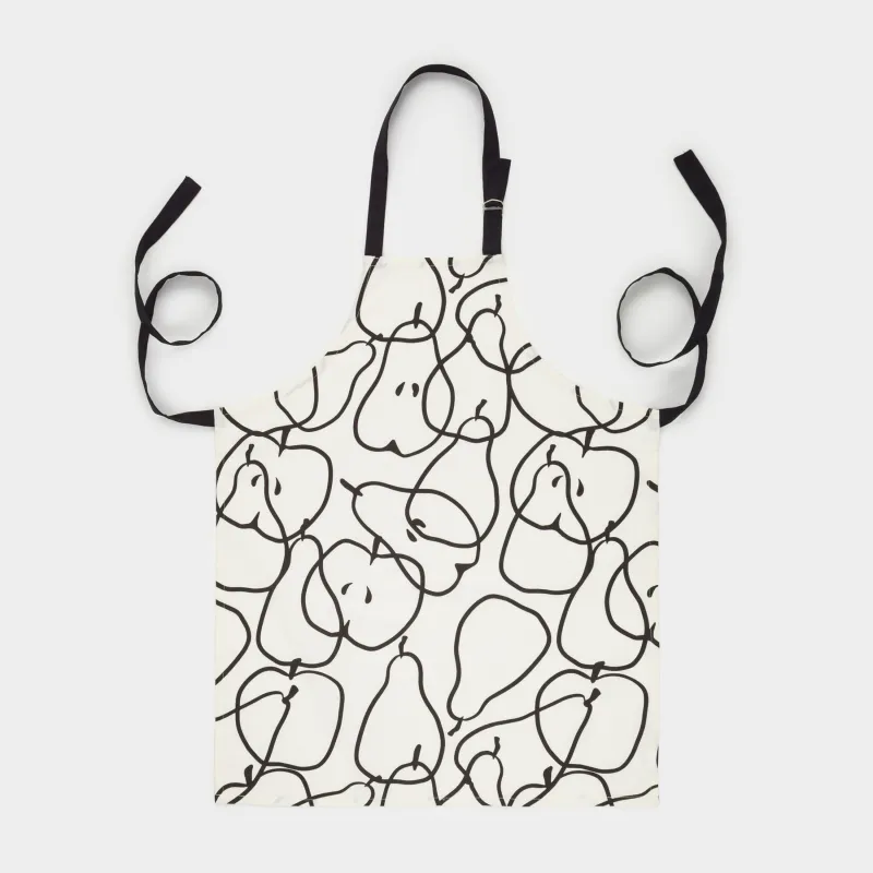 Фартук, 65х85 см, хлопок, бежевый, Груши, Fruit garden