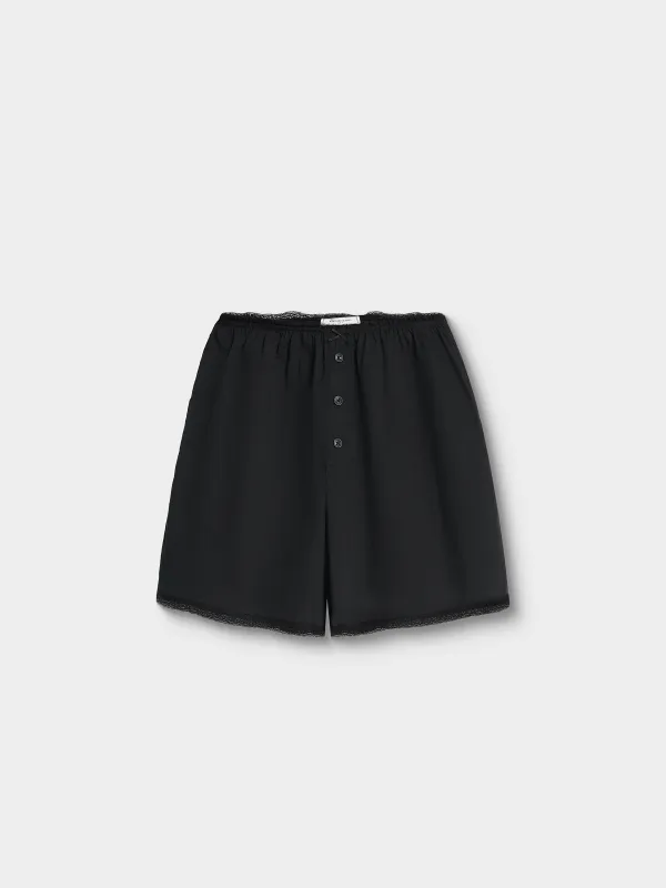 Шорты женские, домашние, с кружевом, Delia, image-4