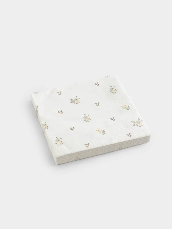 Салфетки бумажные, 33х33 см, 20 шт, La flore, image-1