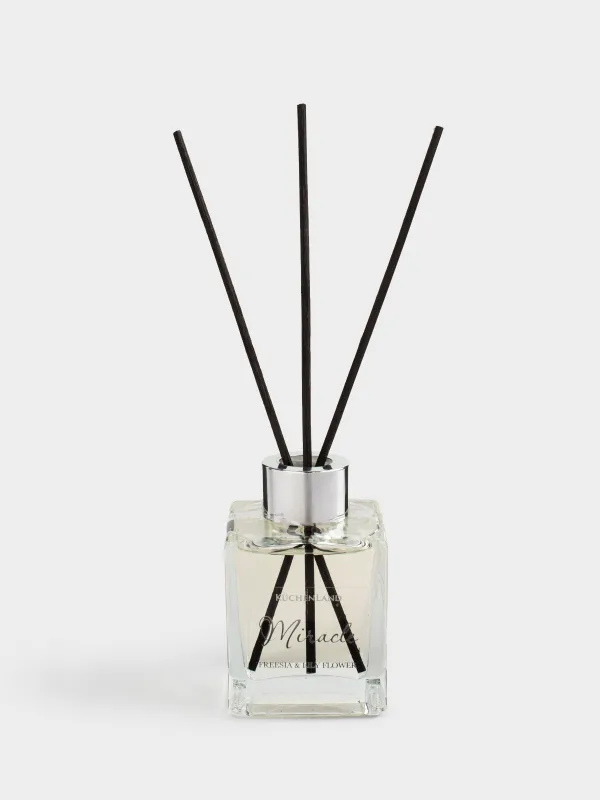 Ароматический диффузор, 90 мл, стекло, Freesia Lily Flower, Miracle, image-0