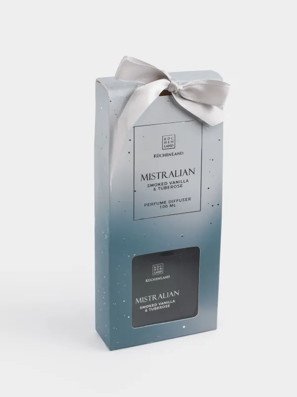 Ароматический диффузор, 100 мл, зеленый градиент, Smoked vanilla & tuberose, Mistralian, image-4