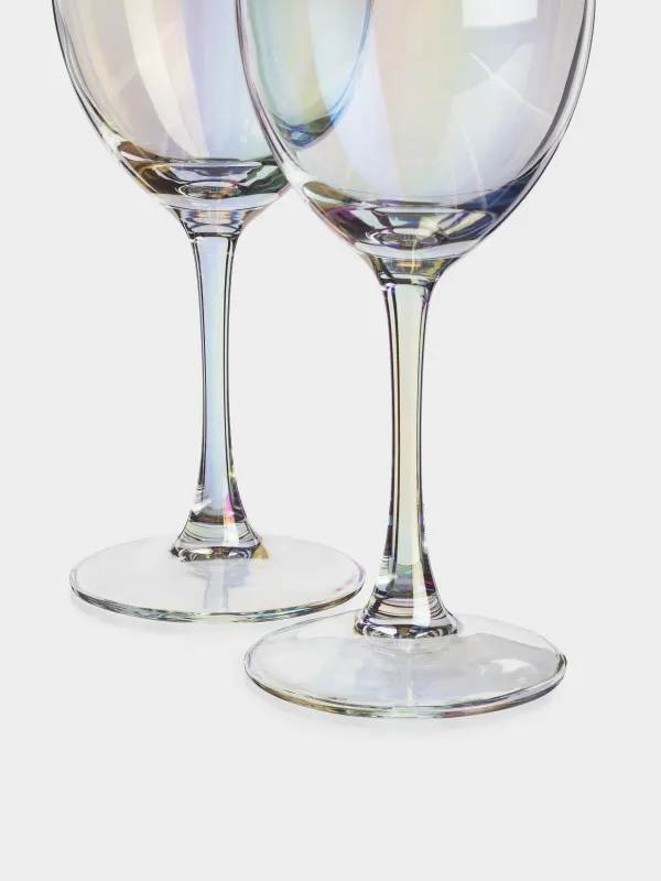 Бокал для красного вина, 420 мл, 2 шт, стекло, перламутр, Floyd polar, image-2