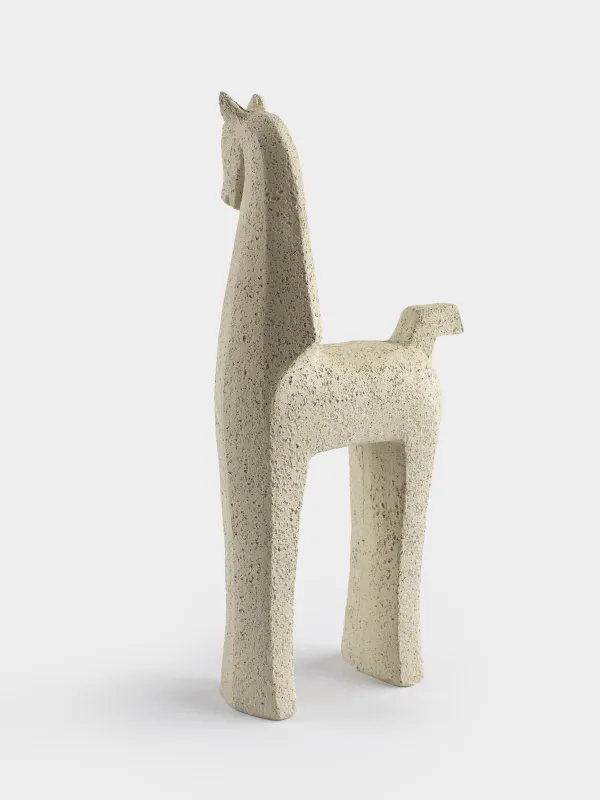 Статуэтка, 25 см, Конь, Horse white, image-7