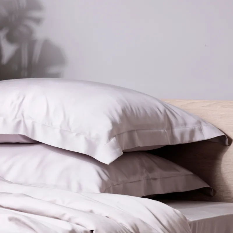 Наволочка, 50х70 см, 2 шт, тенсель 300 ТС, серая, Tencel, image-1