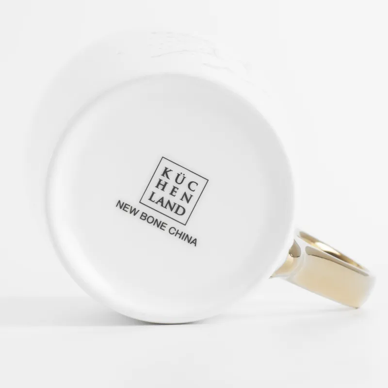 Кружка, 400 мл, фарфор N, молочно-золотистая, Стрелец, Zodiac, image-4