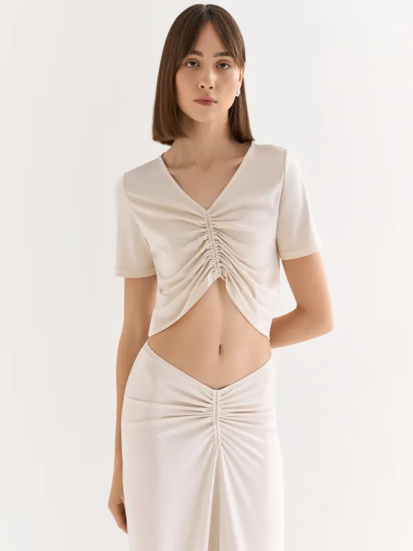 Юбка женская, со сборкой, Ametina, image-5