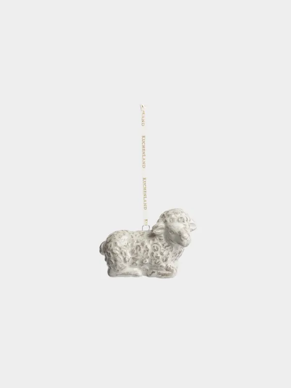 Подвеска декоративная, 6 см, Овца, Sheep, image-0