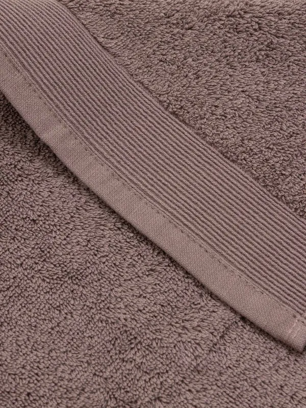 Полотенце, 40х60 см, хлопок, коричневое, Gentle cotton, image-2