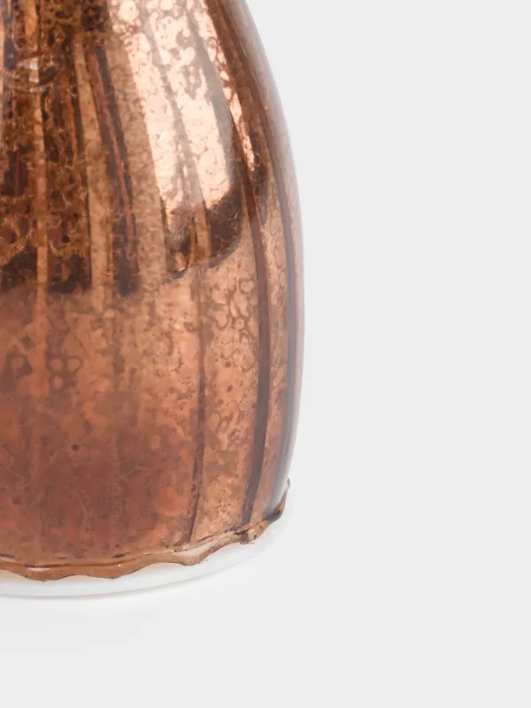 Светильник декоративный, 15 см, стекло, коричневый, Гриб, Illumination, image-1