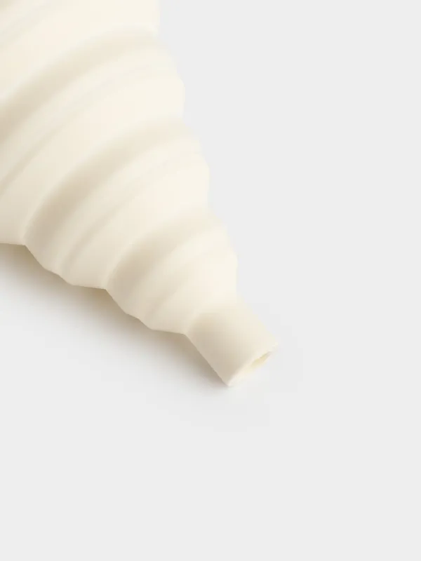 Воронка, 11х9 см, складная, силикон, молочная, Manny, image-2