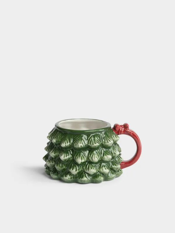 Кружка, 480 мл, Елка с бантом, Christmas traditions, image-0
