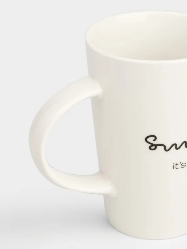 Кружка, 420 мл, Smile, Scroll, image-2