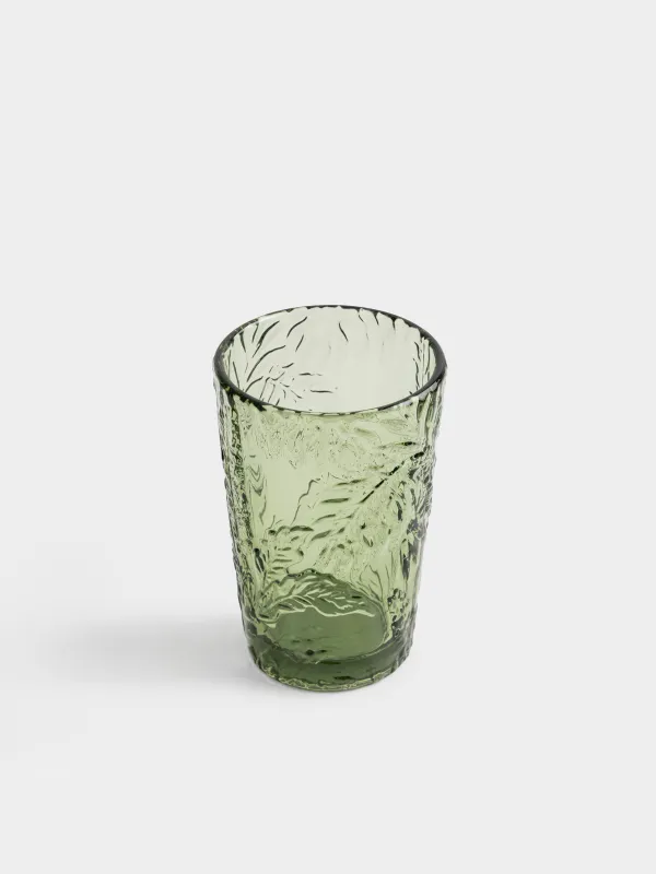 Стакан, 370 мл, Тропические листья, Tropical leaves, image-1