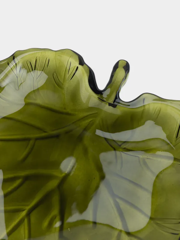 Блюдо, 21х20x2 см, Кленовый лист, Leaves, image-1