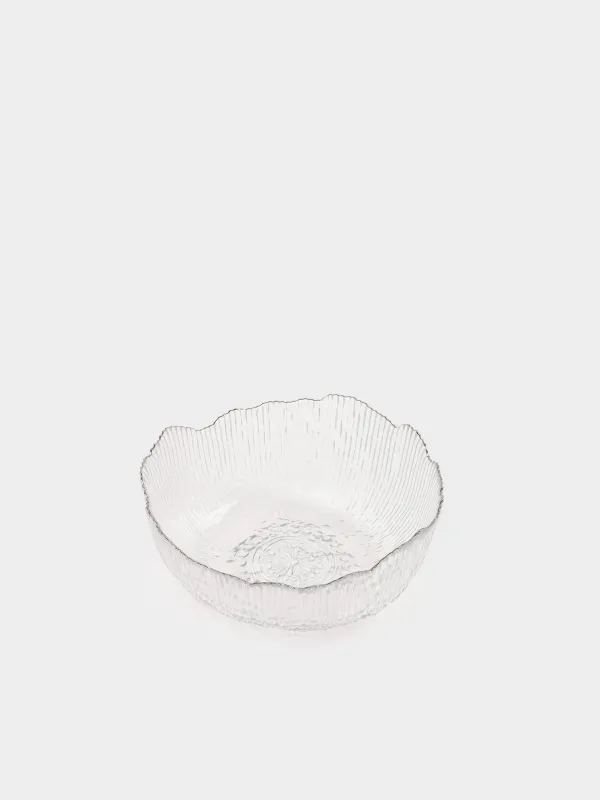 Салатник, 20х9 см, с серебристым кантом, Argos silver, image-2