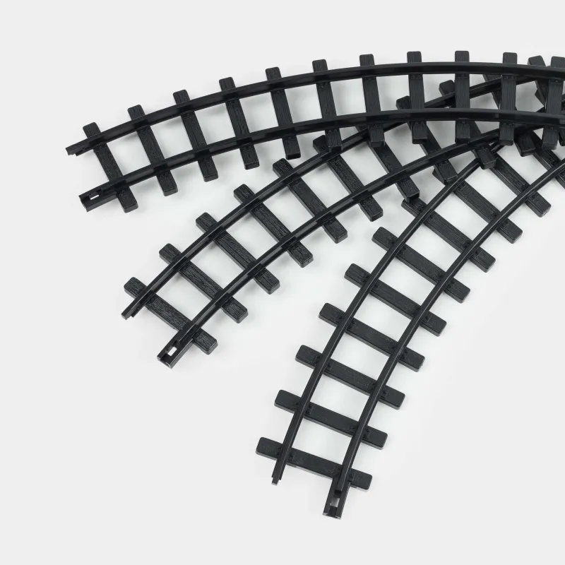 Железная дорога игрушечная, M, музыкальная, с подсветкой, подвесная, Поезд, Game rail, image-6