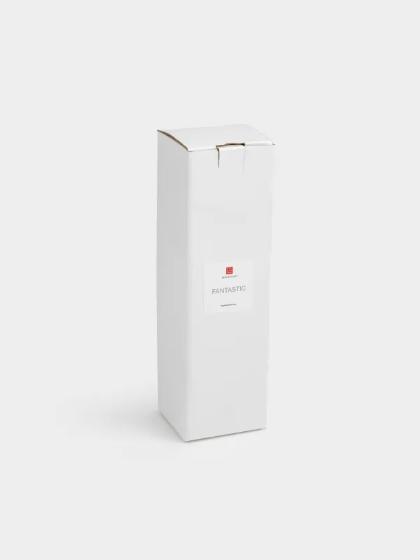 Подсвечник, 27 см, для тонкой свечи, на ножке, металл, серебристый, Калла, Fantastic, image-4