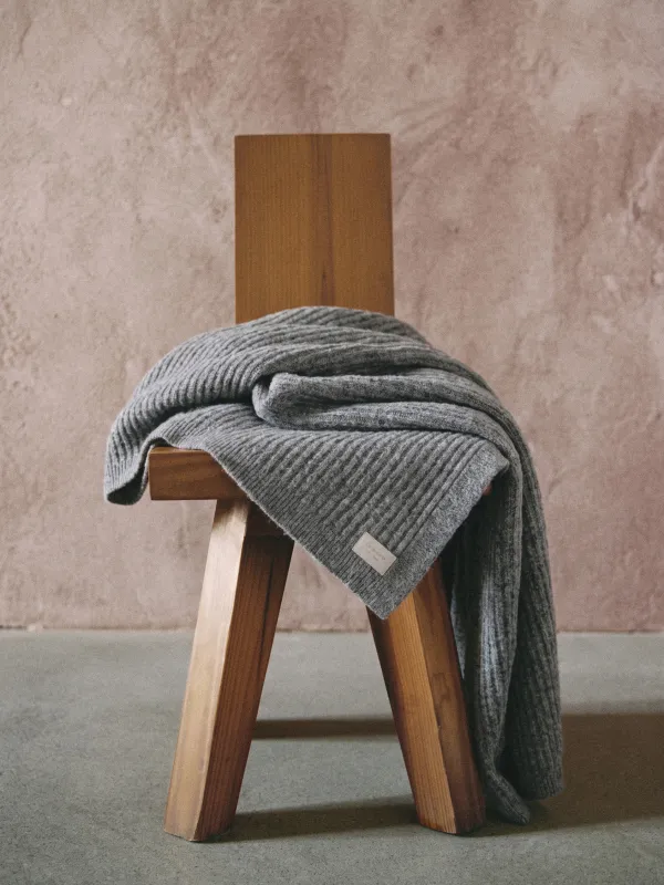 Плед, 130х170 см, с добавлением шерсти, Cashmere, image-1