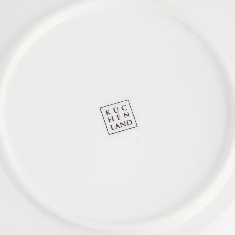 Тарелка закусочная, 21 см, фарфор P, белая, Дом, Amour, image-4