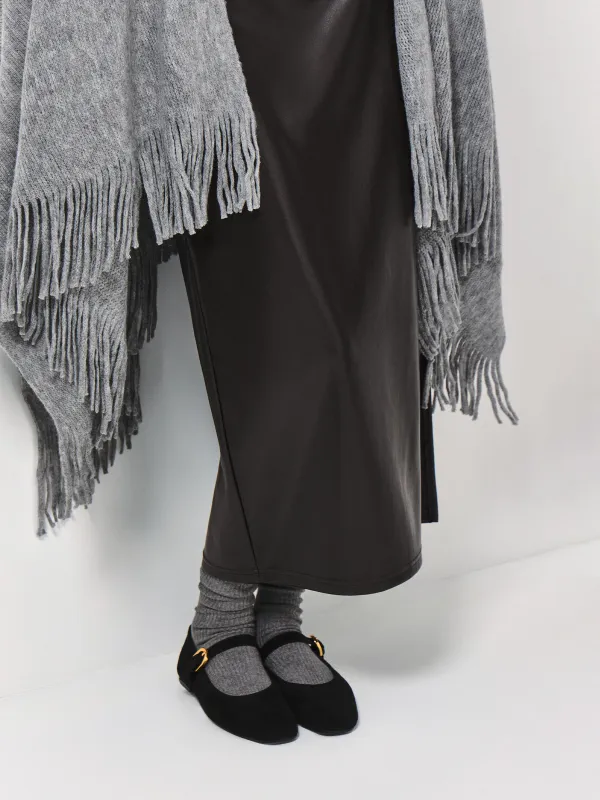 Пончо с бахромой, Poncho, image-4