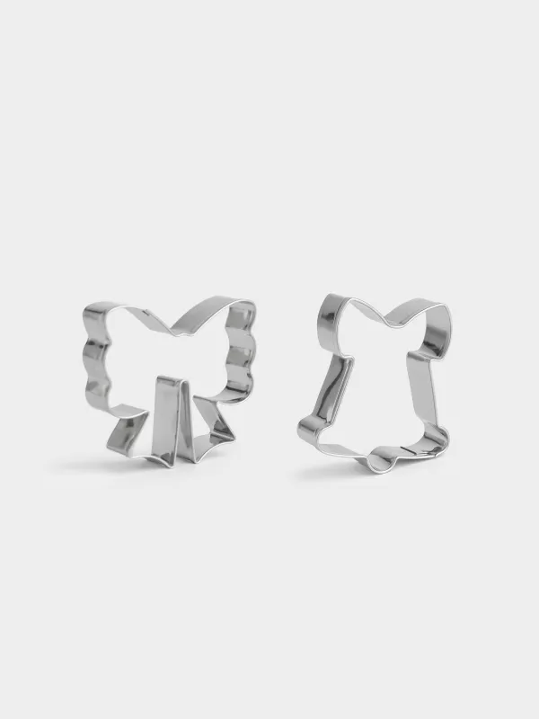 Набор форм для печенья, 5 шт, сталь, Новогодние атрибуты, Bakery NY, image-2