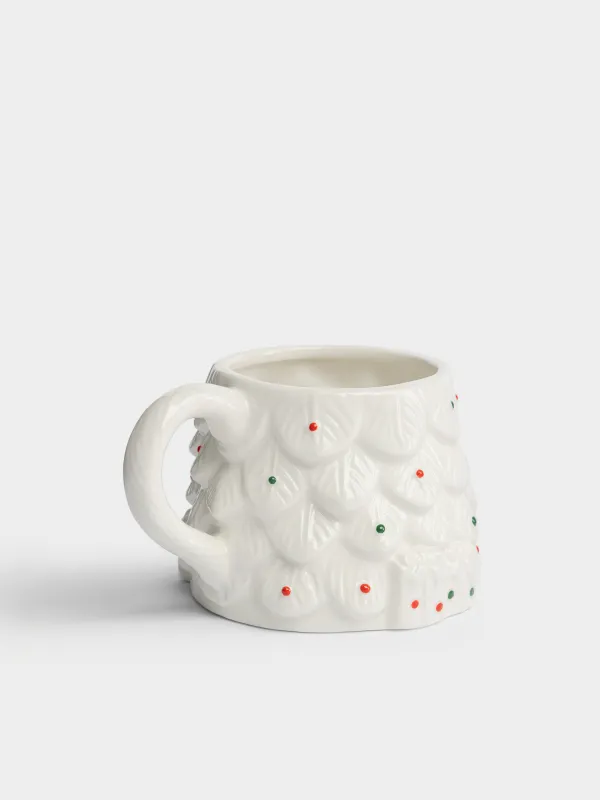 Кружка, 400 мл, Ель, Christmas ivory, image-1