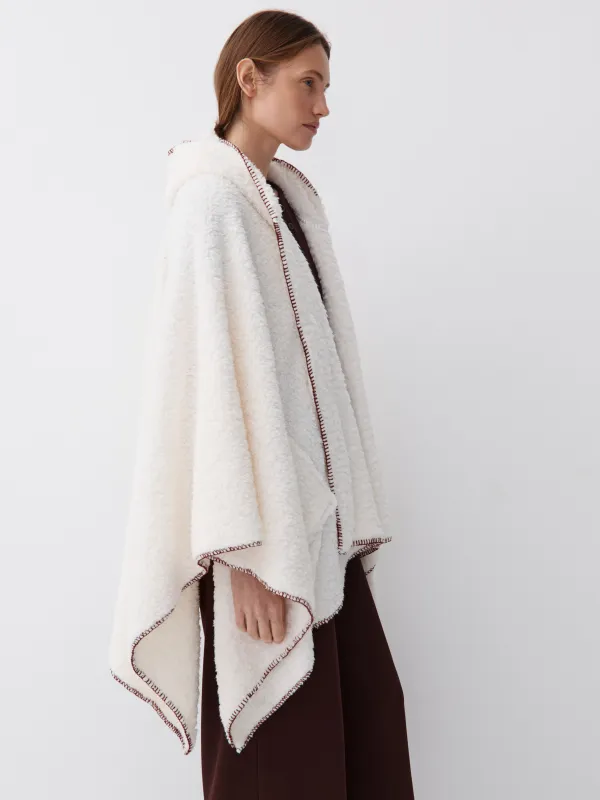 Пончо из искусственного меха, Plush poncho, image-0
