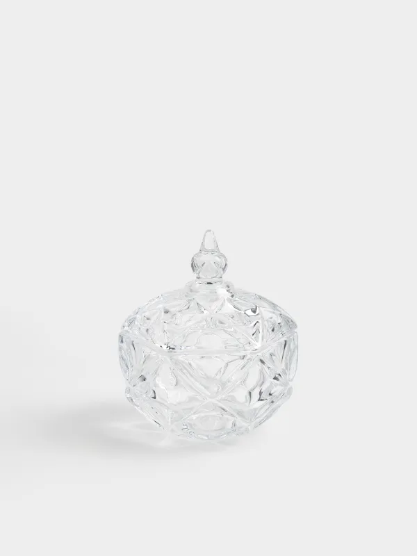 Емкость для хранения, 14х15 см, 400 мл, стекло Р, Rhomb, image-0