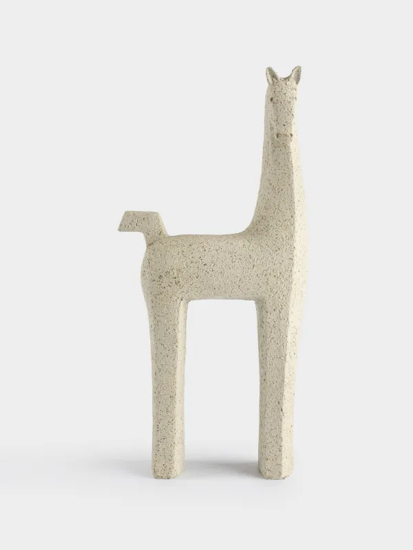 Статуэтка, 25 см, полирезин, белая, Конь, Horse white, image-0