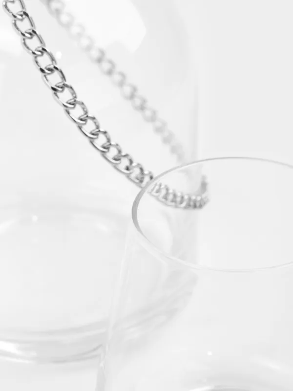 Набор для виски, 2 перс, 3 пр, графин/стаканы, стекло, Серебристая лошадь, Elegant horse, image-5