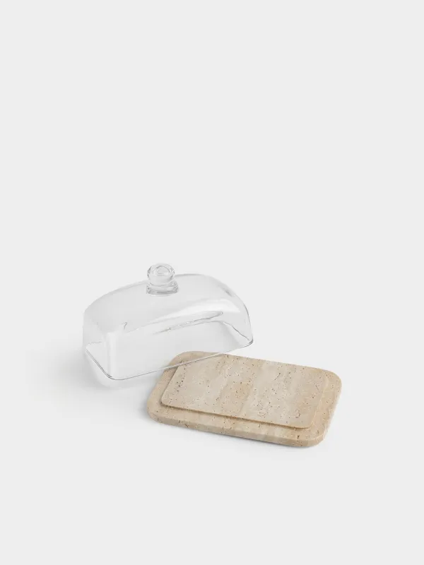 Масленка, 18 см, Travertine, image-2