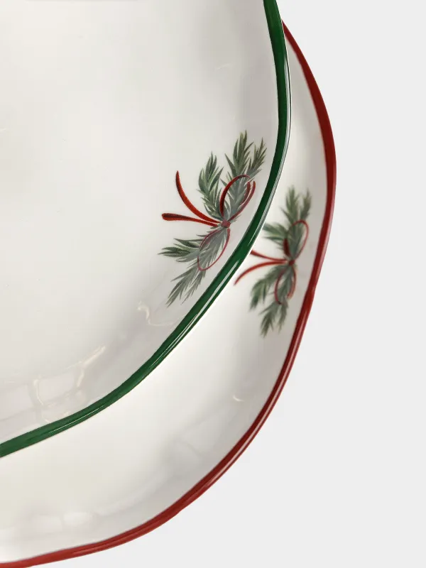 Подставка для пирожных, 24х21/25 см, 2 яруса, Ветки, Christmas tree, image-4