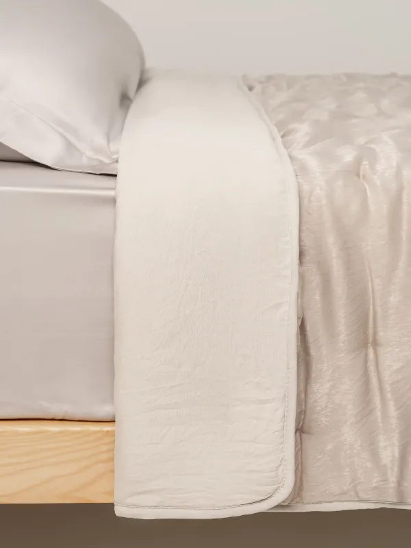 Покрывало, 220х240 см, вельвет, песочное, Stitch velvet, image-2