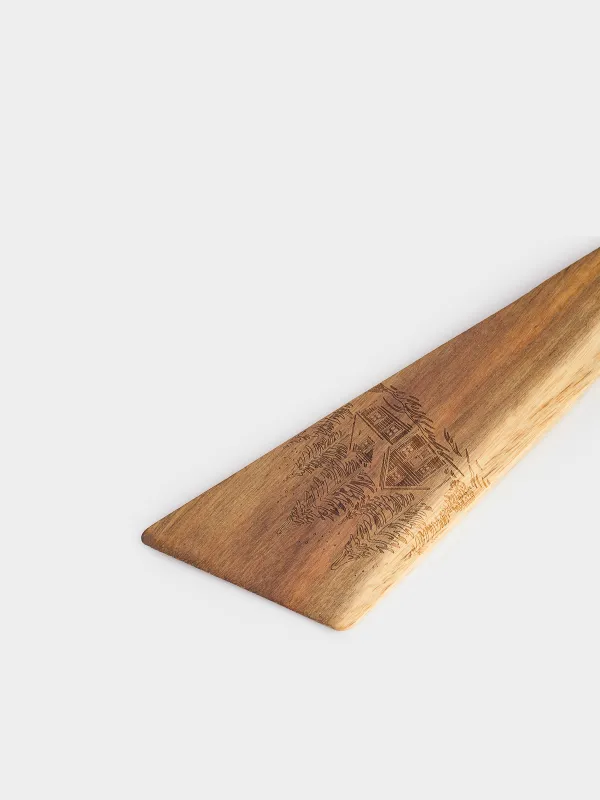 Лопатка блинная, 25 см, дерево, Домик в лесу, Noble tree, image-2