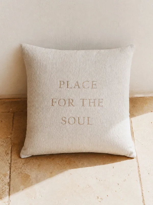 Подушка декоративная, 45х45 см, Place for the soul, Chenill, image-2