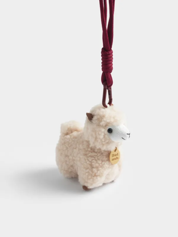 Игрушка-брелок, 13 см, мягкая, Альпака, Keychain toy, image-1