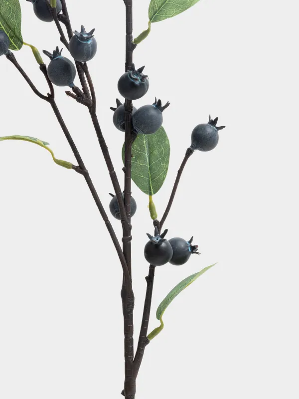 Ветка декоративная, 88 cм, Голубика, Fruit decor, image-2