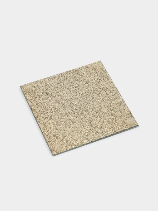 Подставка под кружку, 10 см, квадратная, стекло, зеркальная, Лошадки, Glossy, image-5