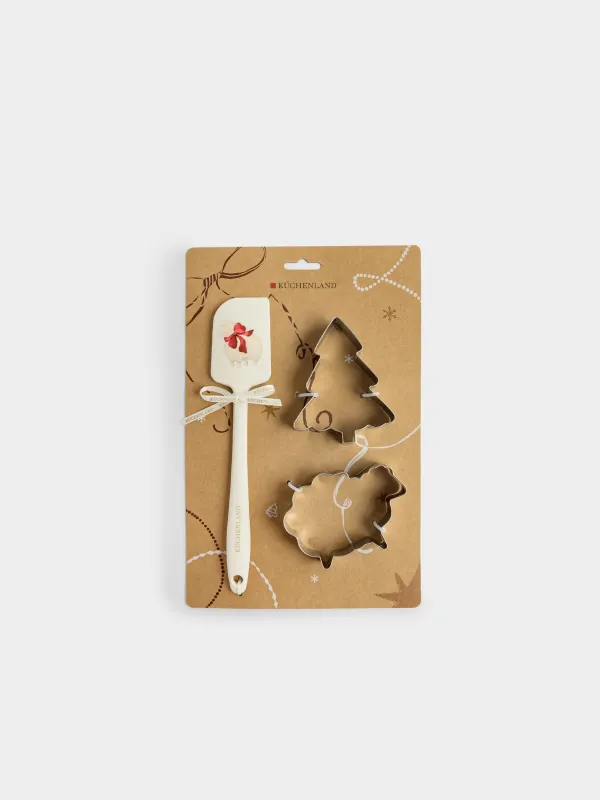 Набор для выпечки, 3 предмета, Овечка, Bakery sheep, image-6