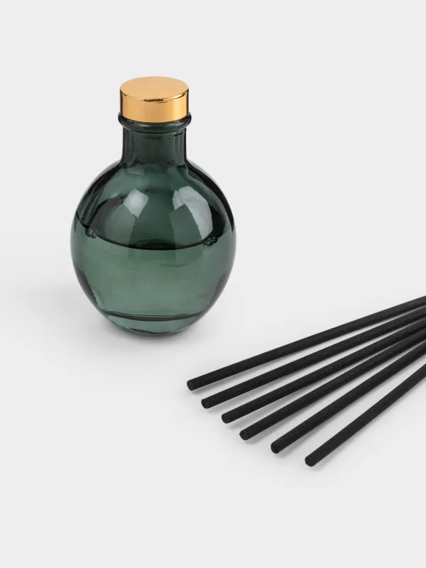 Ароматический диффузор, 50 мл, зеленый, Lemongrass and sage, Balmy color, image-1