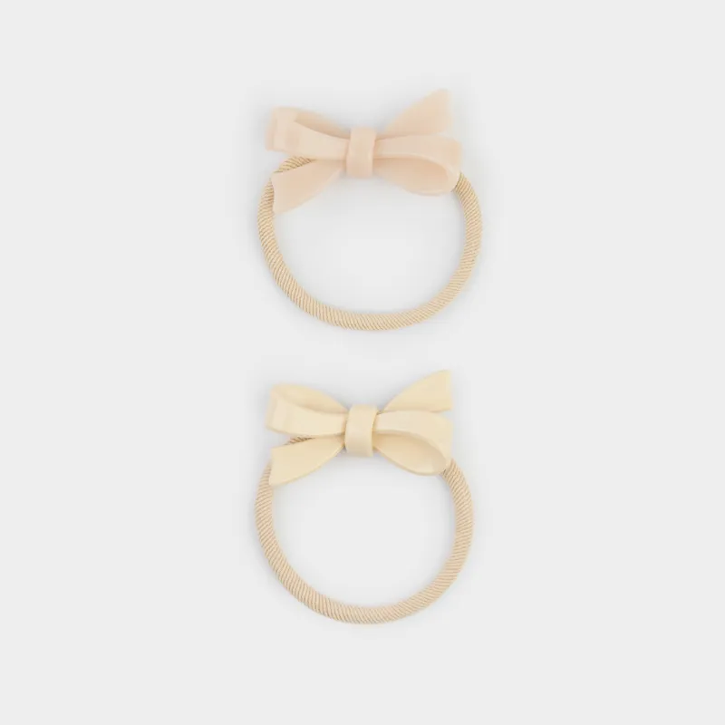 Набор резинок для волос, розовый/молочный, Gracile