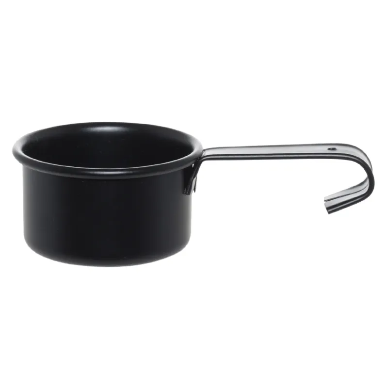 Контейнер для стирального порошка, 4,5 л, с мерной ложкой, металл, черно-белый, Compact black, image-4