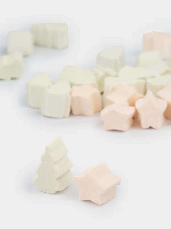 Маршмеллоу, 70 гр, фигурное, Апельсин, Елочки и звезды, Sweet life, image-2