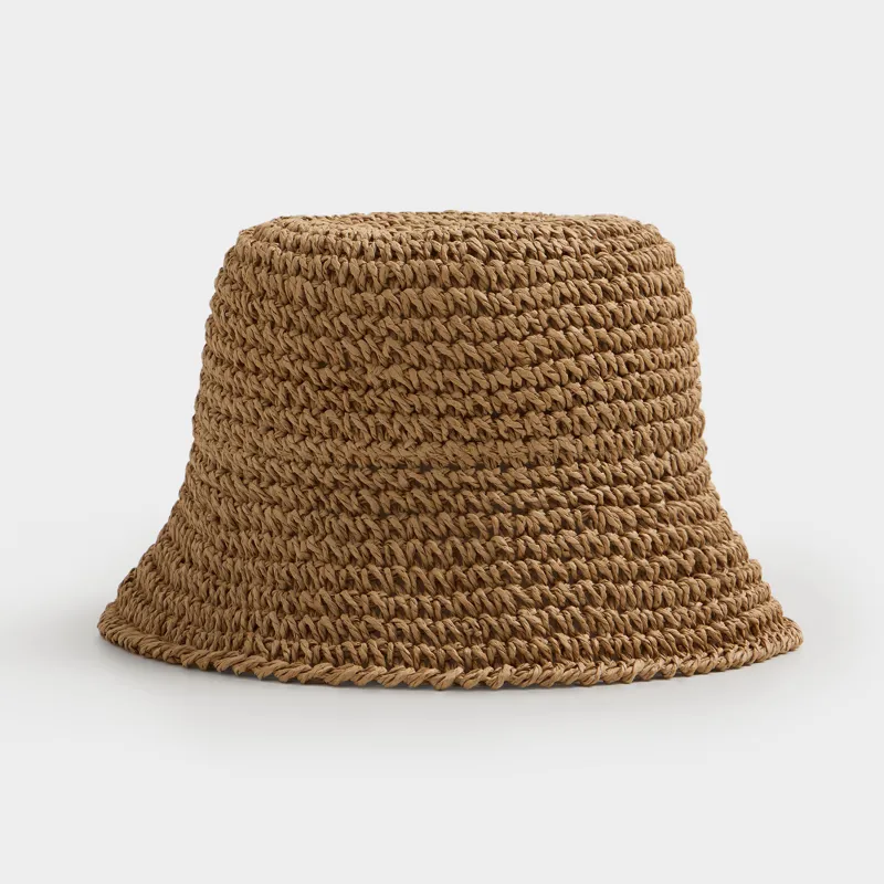 Панама детская, 54 см, единый размер, целлюлоза, песочная, Banjo